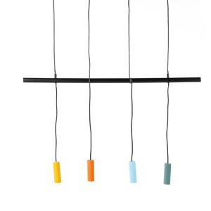 ZAGO Suspension en fer et aluminium 4 couleurs Cuatro