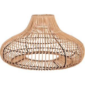 Maisons du Monde Suspension en rotin ajoure beige H27