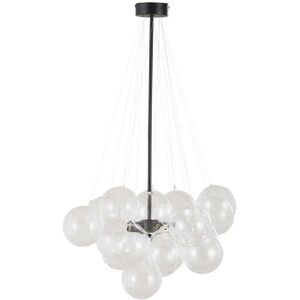 Maisons du Monde Suspension grappe à sphères multiples en verre Transparent 75x36x47cm