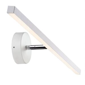 Nordlux Applique LED de salle de bain metal blanc L60cm