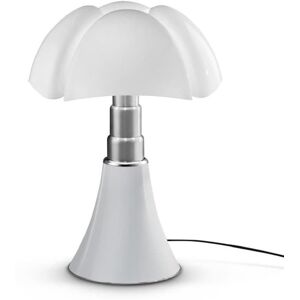 Martinelli Luce Lampe ampoules LED pied télescopique H66-86cm Blanc 0x66cm