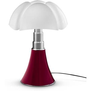 Martinelli Luce Lampe ampoules LED pied télescopique H66-86cm Rouge 0x66cm