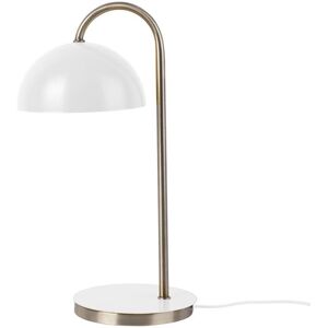 Present Time Lampe a poser dome metal blanc