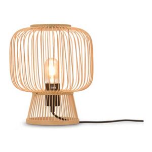Good & Mojo Lampe de table en bambou naturel H30cm