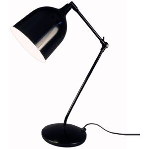 Aluminor Lampe de bureau architecte H79cm Noir 25x9x25cm