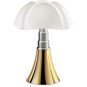 Martinelli Luce Lampe led bluetooth pied télescopique h66-86cm laiton