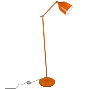 Aluminor Lampadaire orange H162cm Orange 16x62x16cm