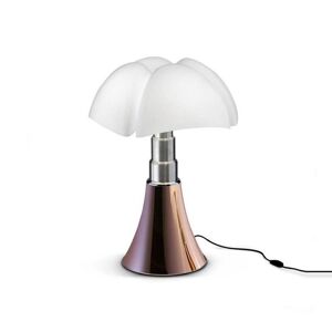 Martinelli Luce Lampe LED cuivrée avec variateur H35cm