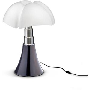 Martinelli Luce Lampe LED argentée avec variateur H35cm