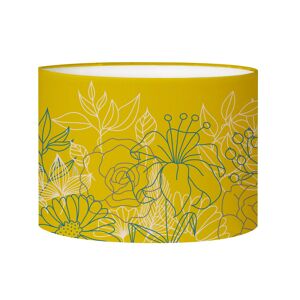 Abat-jours Abat-jour Lampadaire Bouquet Jaune Moutarde D: 45 x H: 25