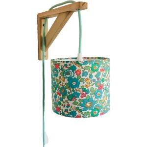 Belamp Lampe equerre Liberty Betsy Menthe cordon vert menthe