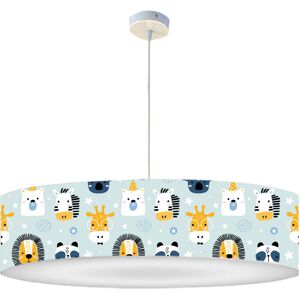 Abat-jours Suspension Enfant Savane Petit Bleu D: 50 x H: 25