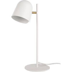 Sulion Lampe de table en métal blanc