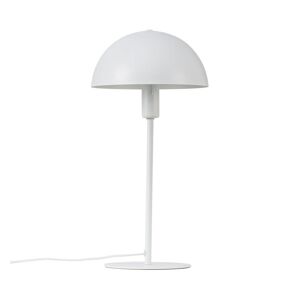 Nordlux Lampe de table simple en metal blanc et abat-jour en forme de dôme