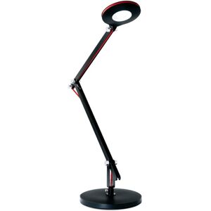 Lampes de bureau LED 6W aluminium orientable noir Noir 22x47x17cm