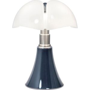 Martinelli Luce Lampe ampoules led pied telescopique h66-86cm bleu