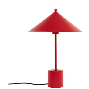 OYOY Living Design Lampe à poser rouge métal enduit de poudre Ø35xH50cm Rouge 35x50x35cm