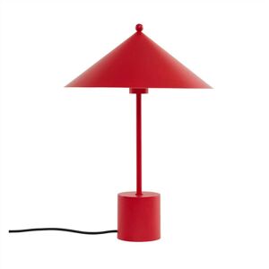 OYOY Living Design Lampe a poser rouge metal enduit de poudre Ø35xH50cm