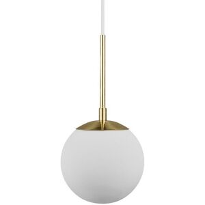 Nordlux Suspension élégant en laiton et minimaliste avec sphère Ø15cm