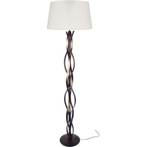 Tosel Lampadaire métal bronze