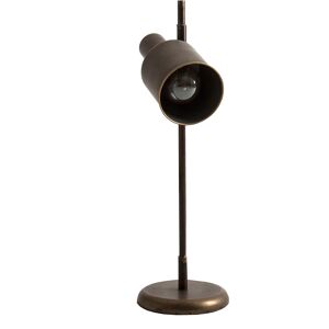 Lastdeco Lampe de Salon en Fer Noir, 30x20x64 cm