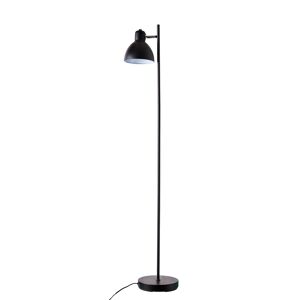 Dyberg Larsen Lampadaire en métal noir mat et chrome - Publicité