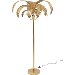 Kare Design Lampadaire feuilles de palmier en acier doré H170 - Publicité