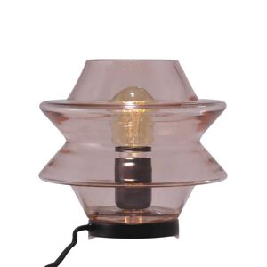 Kulile Lampe a poser en verre souffle rose blush