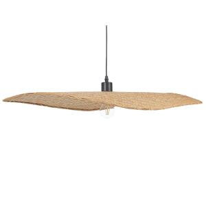 Beliani Lampe à suspendre en bambou bois clair Marron 75x123x45cm