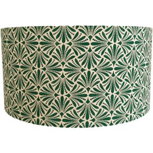 Belamp Suspension en tissuMandalas vert emeraude - diametre 45 cm