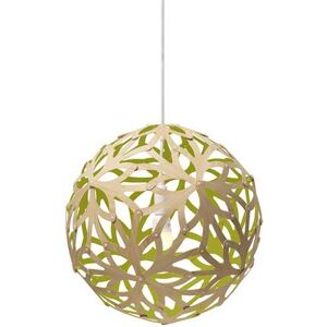 MOAROOM Lampe floral colorée 40cm bambou et citron vert