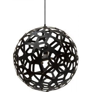 MOAROOM Lampe coral colorée 80cm bambou et noir 2 faces Noir 80x80x80cm