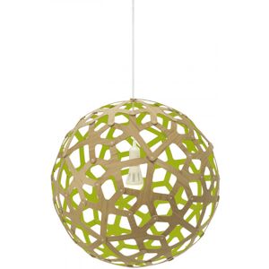 MOAROOM Lampe coral colorée 40cm bambou et citron vert