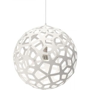 MOAROOM Lampe coral colorée 80cm bambou et blanc 2 faces