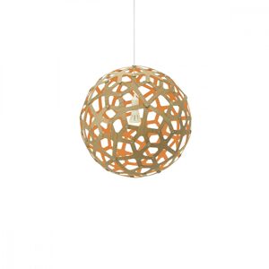 MOAROOM Lampe coral colorée 40cm bambou et orange