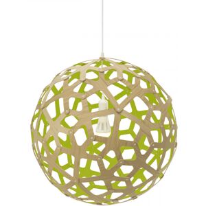 MOAROOM Lampe coral colorée 80cm bambou et citron vert Vert 80x80x80cm