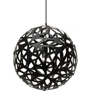 MOAROOM Lampe floral colorée 80cm bambou et noir 2 faces