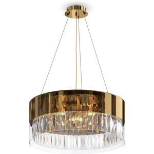 Maytoni Suspension 6 lumières moderne en acier inoxydable doré ø 50 cm