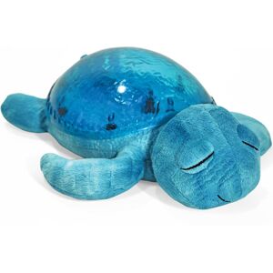 Cloud b Veilleuse peluche tortue tranquille bleu turquoise