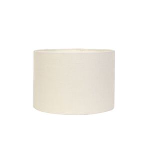 Light & Living Abat-jour cylindrique blanc coton ø40cm