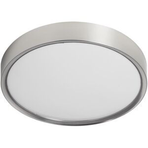 Millumine Plafonnier led salle de bain chrome mat Argent 6x33x33cm