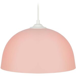 Tosel Suspension métal rose pastel Rose 27x70x27cm