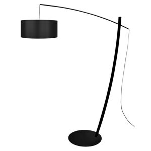 Tosel Lampadaire métal noir