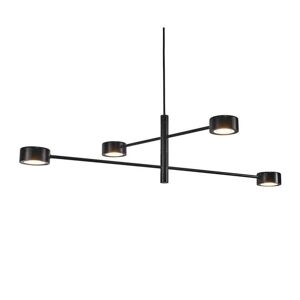 Nordlux Suspension led metal l89cm noir