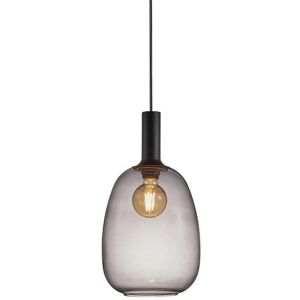 Nordlux Suspension métal verre diamètre 23cm gris - Publicité