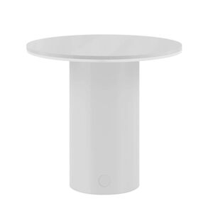 Remember Lampe de table led h18cm metal blanc