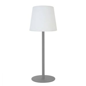 Present Time Lampe de table h40cm metal gris