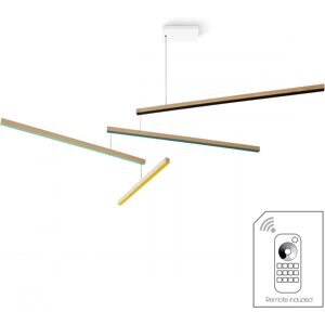 Presse Citron Mobile suspension tasso thé dimmable bois multicolore Multicolore 156x50x156cm