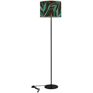 Abat-jours Lampadaire Floral Sidar D: 45 x H: 170