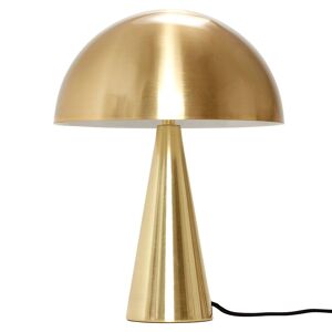 Hübsch Lampe de table en métal or Or 25x33x25cm